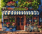 Миниатюра товара Картина по номерам Цветочный ресторан (40х50 см) - 1