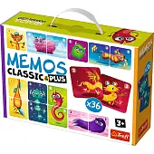 Мініатюра товару Настільна гра Мемос класік: Монстрики (Memos classic & plus: Cute monsters) - 1