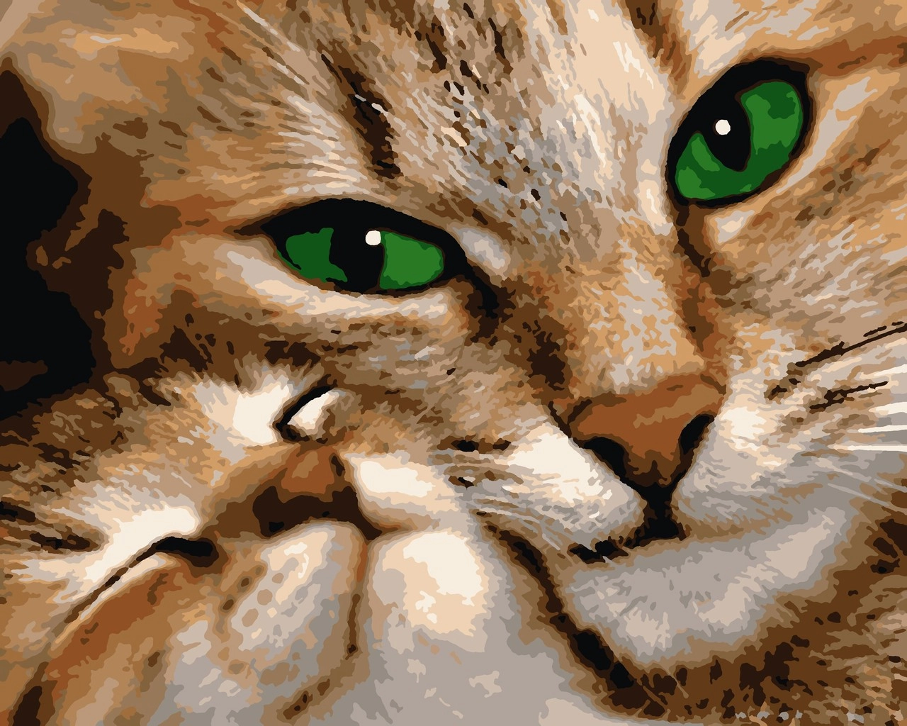 Картина по номерам Мамина любовь (40х50 см), бренду Artissimo - KUBIX