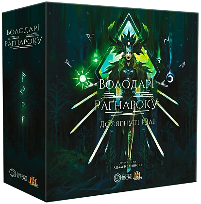 Настільна гра Володарі Раґнароку: Досягнуті цілі (Lords of Ragnarok: Stretch Goals), бренду Ігрова Майстерня, для 1-4 гравців, час гри > 60хв. - KUBIX