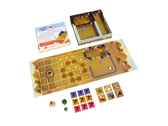 Настольная игра Овечье бегство (Sheep Hop), бренду Игромаг, для 1-4 гравців, час гри < 30мин. - 2 - KUBIX