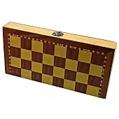 Миниатюра товара Настольная игра Шахматы деревянные с магнитом (29х29х2 см) - 2