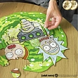 Мініатюра товару Фігурний деревʼяний пазл Rick & Morty Портал XL - 6