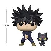 Мініатюра товару Ігрова фігурка FUNKO POP! МЕГУМІ З СОБАКОЮ (Megumi Fushiguro with Dog) Jujutsu Kaisen: #1112 - 3