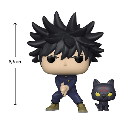Ігрова фігурка FUNKO POP! МЕГУМІ З СОБАКОЮ (Megumi Fushiguro with Dog) Jujutsu Kaisen: #1112, бренду Funko - 3 - KUBIX
