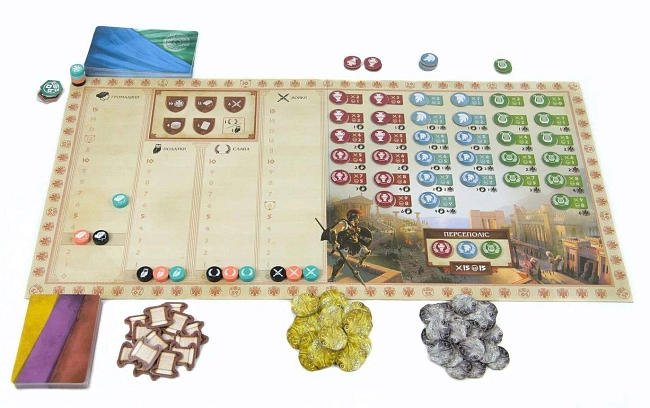 Настольная игра Хора. Рассвет империи (Khôra: Rise of an Empire), бренду Kilogames, для 2-4 гравців, час гри > 60мин. - 9 - KUBIX