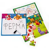 Миниатюра товара Настольная игра Набор 4в1. Ферма - 3
