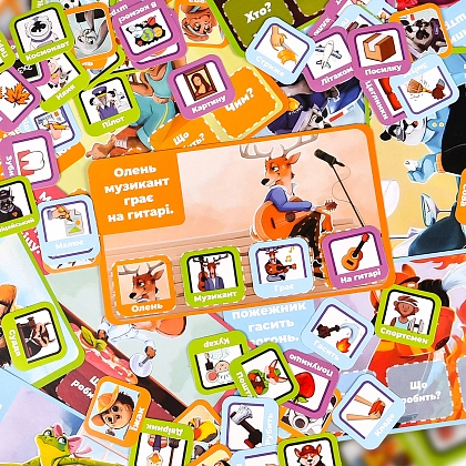 Настольная игра Мастера предложений, бренду Strateg, для 2-4 гравців - 5 - KUBIX