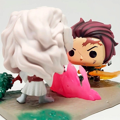 Игровая фигурка FUNKO POP! ТАНДЗИРО ПРОТИ РУИ (Tanjiro vs Rui) Demon Slayer: #1034, бренду Funko - 5 - KUBIX