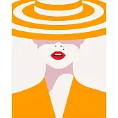Миниатюра товара Картина по номерам Orange style (30х40 см) - 1