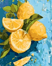 Картина по номерам Лимонное наслаждение (40х50 см)