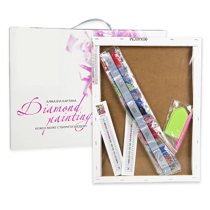 Алмазна мозаїка Казанська ікона Божої Матері (30х40 см), бренду Strateg - 5 - KUBIX