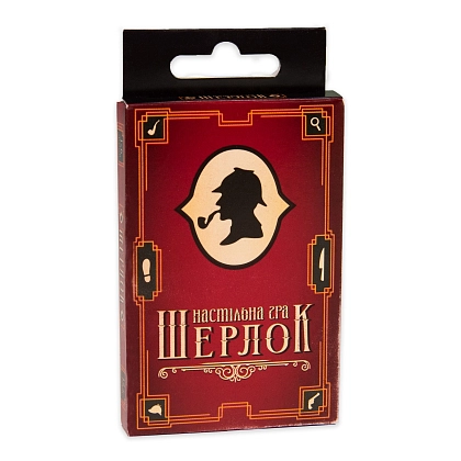 Настольная игра Шерлок, бренду Strateg, для 1-6 гравців, час гри < 30мин. - KUBIX