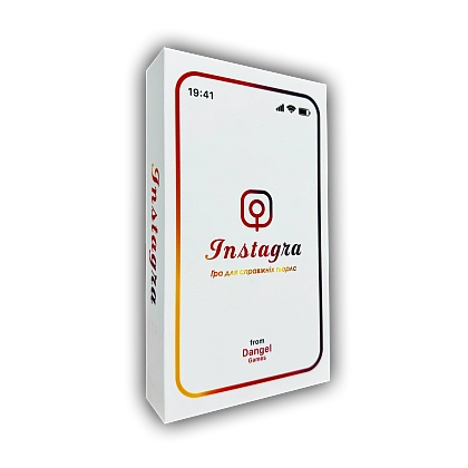 Настільна гра Instagra (Інстагра), бренду DANGEL GAMES, для 1-8 гравців - KUBIX