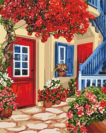 Картина по номерам Гуляя по улочкам (40х50 см)