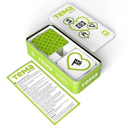 Настільна гра Тема (Topic), бренду IGAMES, для 2-8 гравців, час гри < 30хв. - 3 - KUBIX