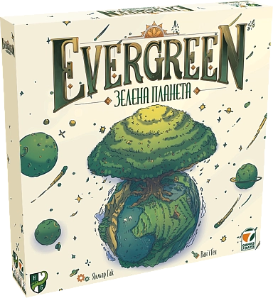Настольная игра Evergreen. Зеленая планета, бренду Games 7Days, для 1-4 гравців, час гри < 60мин. - KUBIX