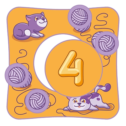 Настільна гра Муркітлива лічба, бренду Мальви, для 1-4 гравців - 5 - KUBIX