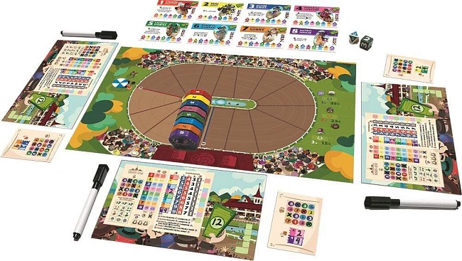 Настольная игра Верхогонки (Long Shot: The Dice Game), бренду Games 7Days, для 1-8 гравців, час гри < 30мин. - 3 - KUBIX