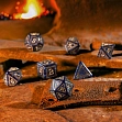 Мініатюра товару Набір кубиків Runic Mixed-blue & gold Dice Set - 4