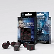 Мініатюра товару Набір кубиків Classic RPG Black & red Dice Set (7шт.) - 1