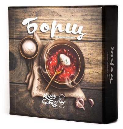 Настольная игра Борщ (Stew), бренду KOZAK Games, для 2-4 гравців, час гри < 30мин. - KUBIX