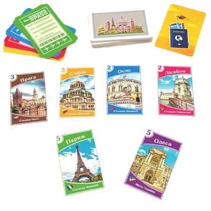Настольная игра Галопом по Европам (карточная версия), бренду Artos games, для 2-4 гравців, час гри < 30мин. - 2 - KUBIX