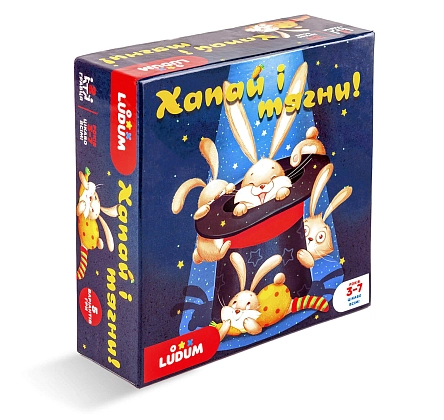 Настольная игра Хапай и тяну, бренду Ludum (Magdum), для 2-2 гравців - KUBIX