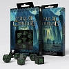 Набір кубиків Call of Cthulhu Black & green Dice Set (7шт.)