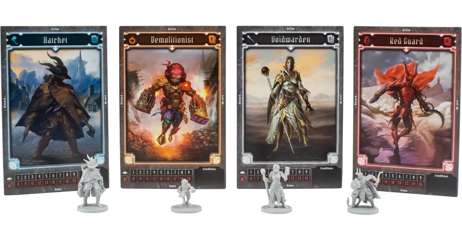 Настольная игра Темная Гавань: Челюсти Льва (Gloomhaven: Jaws of the Lion), бренду Lord of Boards, для 1-4 гравців, час гри < 60мин. - 6 - KUBIX