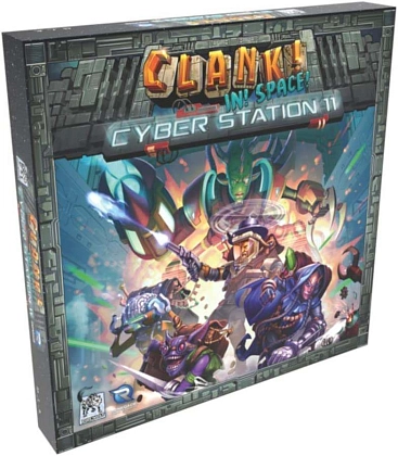 Настільна гра Clank! In! Space! Cyber Station 11 (Кланк! У Космос! Кібрстанція 11) (EN), для 2-4 гравців, час гри < 60хв. - KUBIX