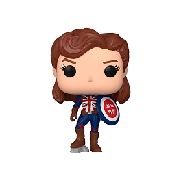 Игровая фигурка FUNKO POP! КАПИТАН КАРТЕР (Captain Carter) Marvel. What if...? #870