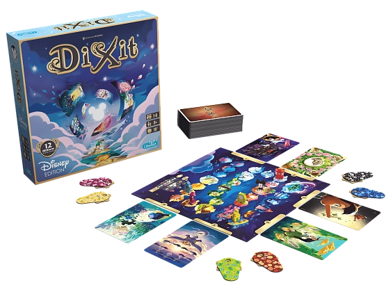 Настільна гра Діксіт. Дісней (Dixit. Disney) (FR) , бренду Libellud, для 3-6 гравців, час гри < 30хв. - 3 - KUBIX
