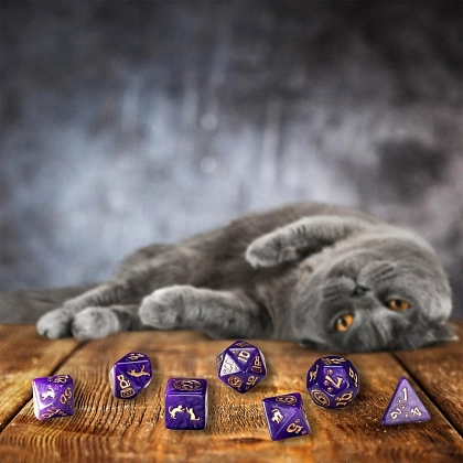 Набір кубиків Cats Dice Set Purrito - 2 - KUBIX