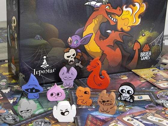 Настольная игра «Не пускайте героев!» (Keep the Heroes Out!), бренду Игромаг, для 1-4 гравців, час гри < 60мин. - 6 - KUBIX