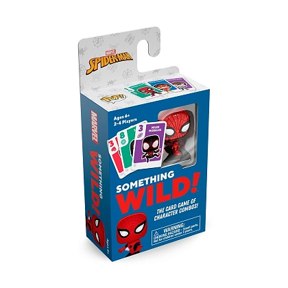 Настольная игра Funko Something Wild: Marvel. Человек-паук, бренду Funko, для 2-4 гравців, час гри < 30мин. - 4 - KUBIX