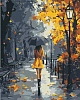 Картина по номерам Под осенним дождём (40х50 см)