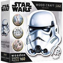 Деревянный пазл Звездные войны - Шлем штурмовика (160 шт.)