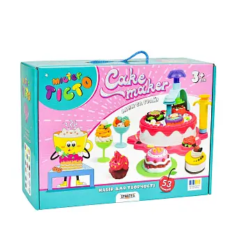 Набор для лепки Мистер тесто Cake Maker - KUBIX Набор для лепки Мистер тесто Cake Maker