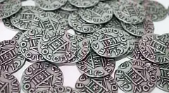 Миниатюра товара Металлические монеты для настольной игры «Архитекторы западного королевства» (Architects of the West Kingdom metal coins) - 3