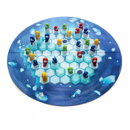 Настольная игра Пингвины, к стае! (Penguins Huddle Up), бренду Smart Games, для 2-4 гравців, час гри < 30мин. - 2 - KUBIX