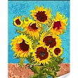 Мініатюра товару Картина по номерам Соняшники (40х50) - 1