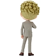 Миниатюра товара Фигурка Кенто Нанам. Магическое сражение (JUJUTSU KAISEN Q Posket Kento Nanami Ver.A) 18 см - 2