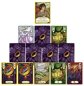Мініатюра товару Настільна гра Братство Персня. Карткова гра (The Fellowship of the Ring The Trick Taking Game) - 6