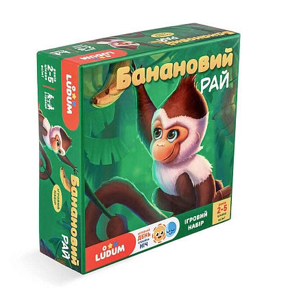 Настольная игра Банановый Рай, бренду Ludum (Magdum), для 2-2 гравців - KUBIX