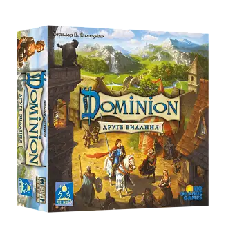 Настольная игра Доминион (второе издание) (Dominion 2nd Edition) - KUBIX Настольная игра Доминион (второе издание) (Dominion 2nd Edition)