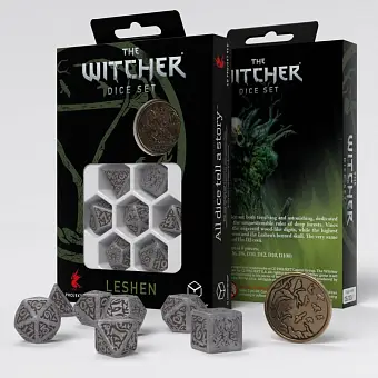 Набор кубиков The Witcher Dice Set. Leshen - Превращенец - KUBIX Набор кубиков The Witcher Dice Set. Leshen - Превращенец