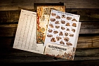 Миниатюра товара Темная гавань. Челюсти льва. Набор съемных наклеек (Gloomhaven: Jaws Of The Lion Removable Sticker Set & Map) - 3