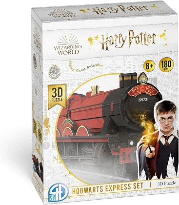 Гоґвортський Експрес Пазл 3D (Hogwarts Express Set 3D puzzle), бренду Trefl - KUBIX