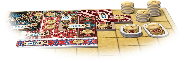 Настільна гра Печворк. Український фольклор (Patchwork), бренду Lord of Boards, для 2-2 гравців, час гри < 30хв. - 4 - KUBIX